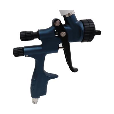 China Professional Aluminum Alloy Air Jet Tool HVLP Metal Coating Spray Gun for sale