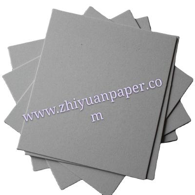 China Full Chip Board Moisture Proof Gray Hardboard for sale