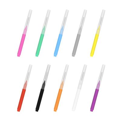 China Mini Eco Toothbrush Orthodontic Dental Disposable Eyelash Extension Tools Remover Wholesale Disposable Interdental Brush Toothpick Interdental Eyelash Toothpick for sale