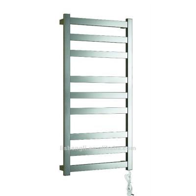 China Electric Heated Heater Stainless Steel Towel Warmer Towel Rail Drying Rack for sale