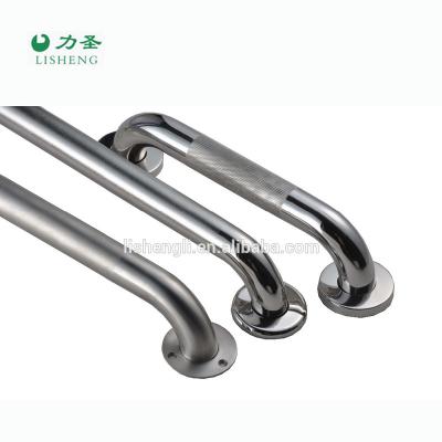 China Polished stainless steel grab bars, knurled, satin grab rails, matt, stainless steel, ADA for sale