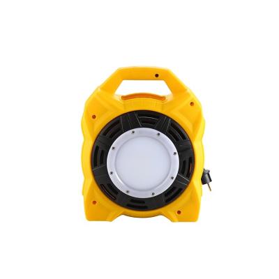 China Aluminum alloy+PC 25m cable reel with 20w lamp floor lights for sale