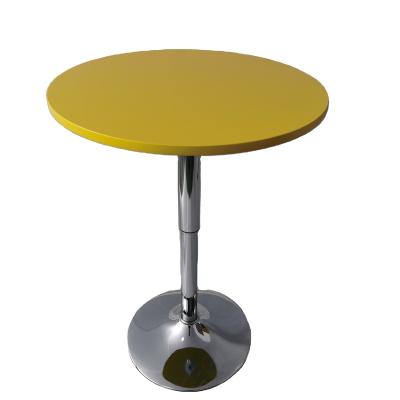 China Modern Bar Table Modern Single Bar Chair Lifting Through Wooden Coffee Table for sale