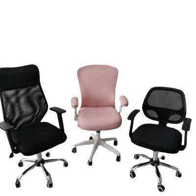 China Home Office Black Mesh Chair Swivel Office Revolving Chair For Meeting Room for sale