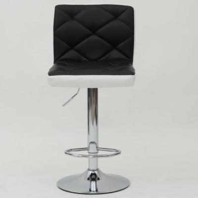 China Lift + Rotate Modern Simple Plated Metal Bar Chair for sale