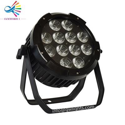 China LANDSCAPE Goodwill Maker 12x18w RGB Cordless Led Light Par Can for sale