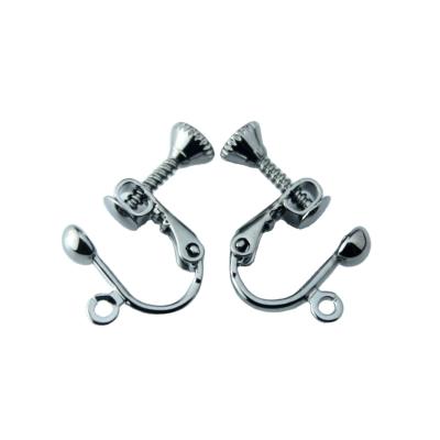 China Not Easy To Fade Screw Ear Clips Ear Pierced Ear Clips DIY Spiral Earrings Jewelry Accessories for sale