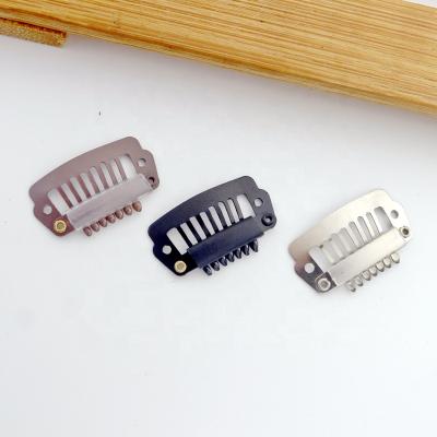 China Not easy to fade high quality stainless steel mini wholesale customized kids process painting clip hair factory factory wig clip for handmade jewelry for sale