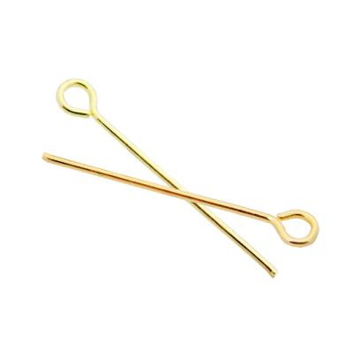 China Not easy to fade manufacturers wholesale custom DIY beaded accessories imported needle plating9-pin nickel-free environmental protection copper for sale