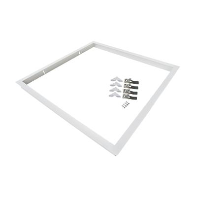 China 62x62 Modern Aluminum Screw Recessed Frameless Easy Installation For LED Panel Light for sale