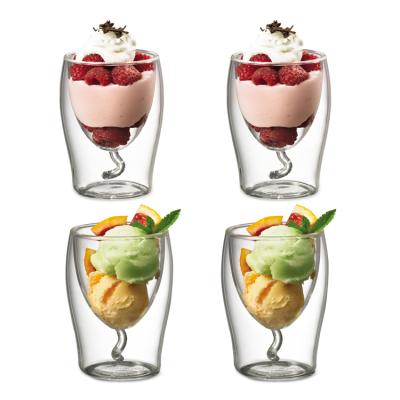 China New Modern High Quality Custom Double Wall Wine Glass Wine Cup for sale