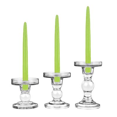 China Wholesale Custom Vintage New Product China Manufacturer Decorative Glass Candle Holders Home Decor For Christmas for sale