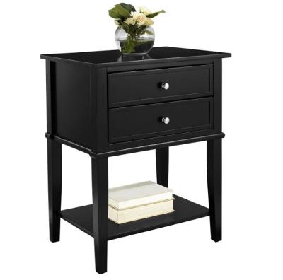 China Foldable Bedside Table With Drawer Bedside Cabinet Bedroom Furniture Set Bedside Table for sale