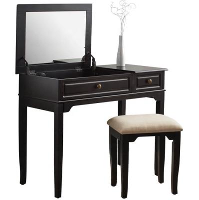 China Simple design dressers vanity makeup table living room furniture mirror foldable modern dressing table for sale