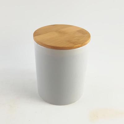 China Viable Hot Selling Cylinder Shape Ceramic Storage Jar With Lid Spice Container Container Storage Ceramic Jars for sale