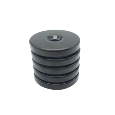 China Neodymium Industrial Magnets Temp Resistant Black/Silver Coating for Precision Applications en venta