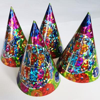 China Colorful Christamas Home Decoration Party Paper Hats Birthday Supplies Favor Decorations Birthday Party Supplies Sets Celebration Festival Gifts for sale