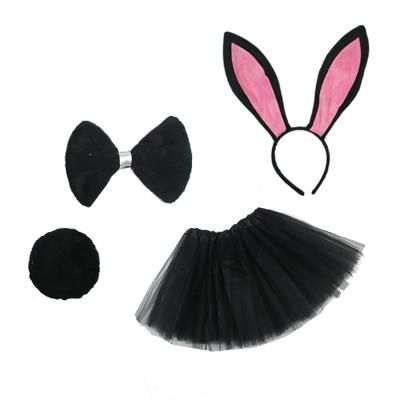 China Cheap Tutu Easter Bunny Birthday Party Cute Sweet Bunny Girls Costume Polyester Tutu Wholesale Birthday Party for sale