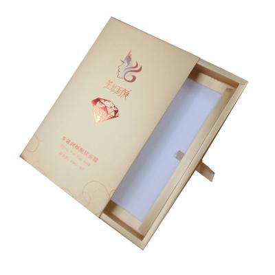 China Custom Logo Cosmetics Skincare Makeup Gift Recyclable Luxury Commercial Paper Packaging Box for sale