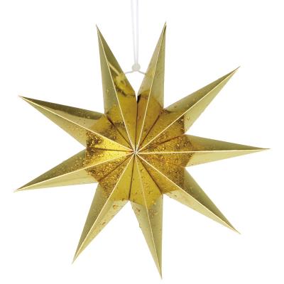 China Beautiful Colorful Hot Sale Custom Paper House Star Christmas Festival Decoration Party Hanging Star Lantern for sale