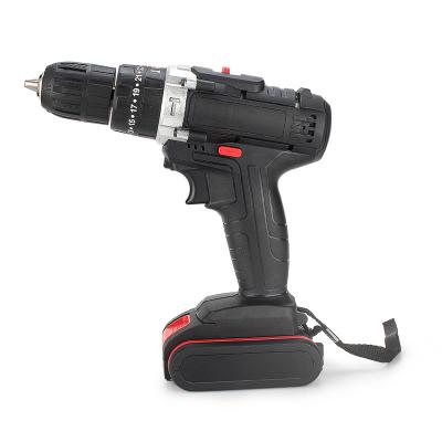 China Wood Metal China Export Household Lithium Power Drills Cordless Lithium Electric Impact Drill for sale