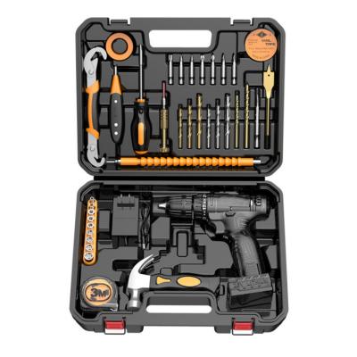 China Household and Professional DIY Plastic Enclosures Pliers Tool Kit Construction Tool Box Set for sale