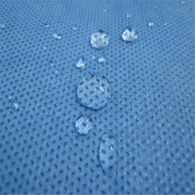 China 100% SMS Waterproof Polypropylene Biodegradable Waterproof Nonwoven Fabric for sale