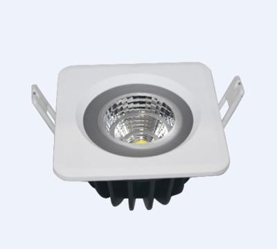 China Waterbewijs IP65 2,5 de“ Vierkante Commerciële MAÏSKOLF 650lm van Downlights 7W 5 Jaar Garantie Te koop