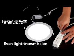 UFO And Down Led Round Panel Light All In One 6W -20W With Free Cut Hole Or Lamp Base