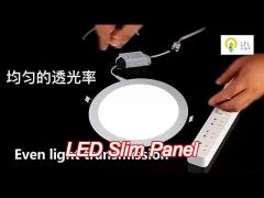 household square led panel light 9w , cool light aluminum ultra thin led panel light