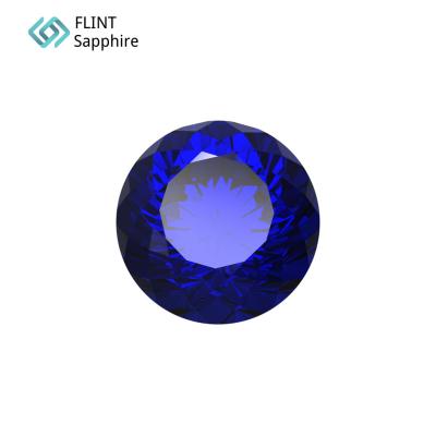 China Jewelry Making Blue Sapphire Gemstone Manufacturer FLINT Best Selling Fine Quality Bule Blue Sapphire for sale