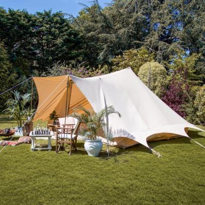 China Water Render Skyplant Teepee Yurt Tents For Camping Heavy Duty Canvas Bell Tent Teepee Yurt Tent for sale