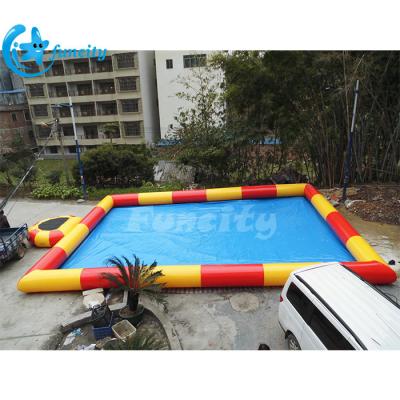 China Durable commercial use inflatable pool for summer for sale