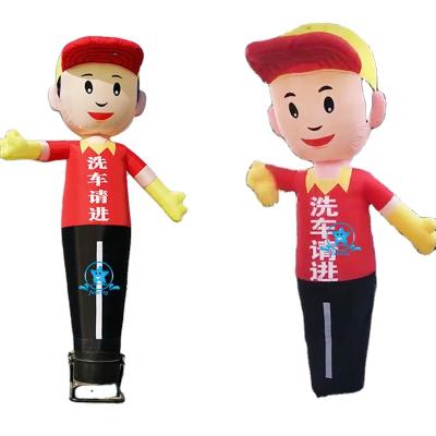 China Customized Nylon Rip-Stop Material Dance Man (Material Parachute) With Inflatable Blower Air Dancer For Car Wash Advertisement for sale