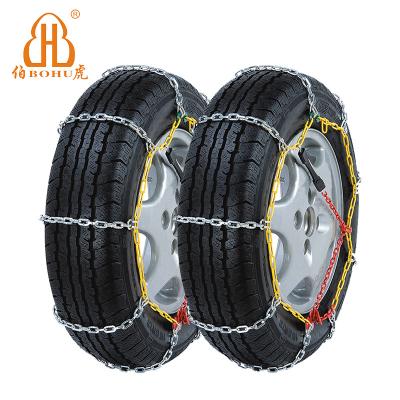 China Alloy steel car snow chains BOHU alloy steel car tire snow chain snow chains car for sale