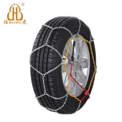 China Alloy steel BOHU alloy steel anti-skid chain 9mm car snow chains have TUV/GS ONORM V5117 certificates kns snow chains for sale