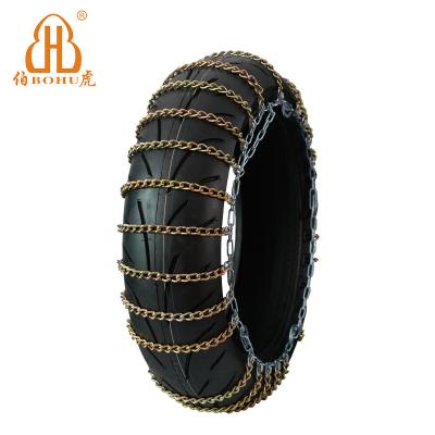 China Alloy Steel BOHU Motorcycle Tire Chains Than Twist Tire Snow Chain Alloy Steel Skid Chains for sale