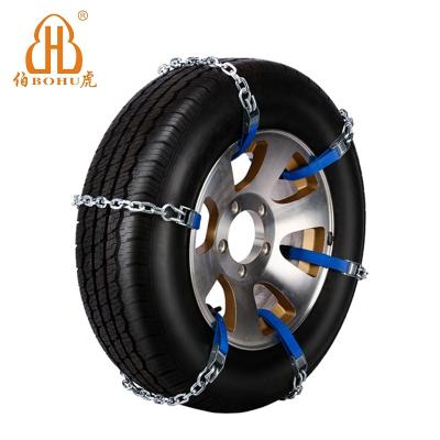 China Alloy Steel BOHU Galvanized Emergency Tire Chains snow_chains Alloy Steel Emergency Snow Chains for sale