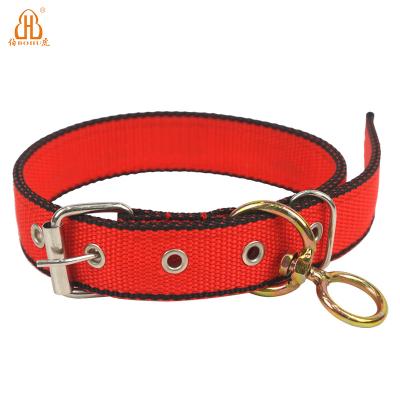 China Durable BOHU pet collar&leash nylon webbing dog collar with reflective brand dog leads and collars for sale