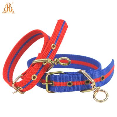 China Custom Quick Release BOHU Pet Collars Dog Collar Dog Collar Metal Buckle for sale