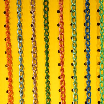 China BOHU Handbag Chain Decorative Chain Curtain Hanging Colorful Chain Decor for sale