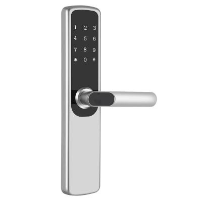 China New Arrival 10m WIFI Tooth TTLOCK Blue App Digital Card Handle Smart Door Lock for sale