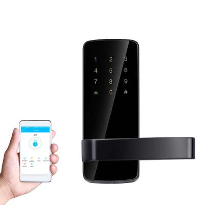 China 10m Passcode Electronic Keyless APP WiFi Latch Remote Single Door Lock for sale