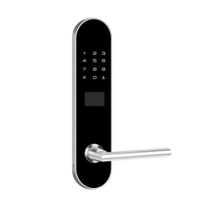 China 10m TTlock app smart blue tooth remote control digital door lock with doors handles locks cylinder deadbolt for sale