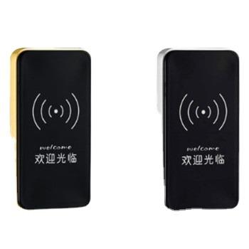 China Gyms Gym Spa Panel Lock Magnetic RFID Card Electronic Storage Cabinet Locker Lock With Free Wristband for sale