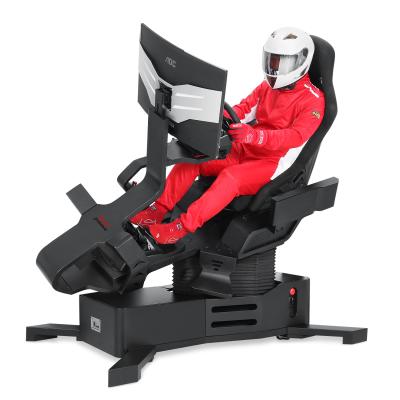 China Active Speaker Amusement Park Factory Price Racing Game Simulator Cockpit 9d Vr Racing Simulator Motorcycle Game Machine For Vr Park for sale