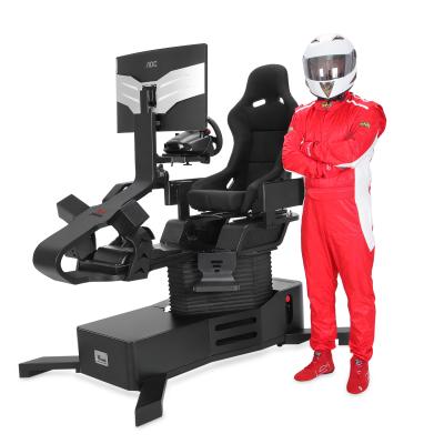 China Professional Manufacture Amusement Park Vr Training Car Racing Game Machine Active Speaker Driving Simulator Vr System Racing Simulator for sale