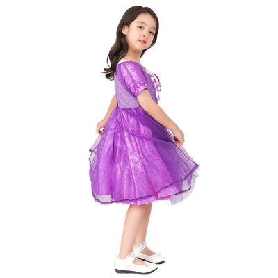 China Anti-wrinkle new series magic white princess dress full house spring and autumn children's skirt for sale