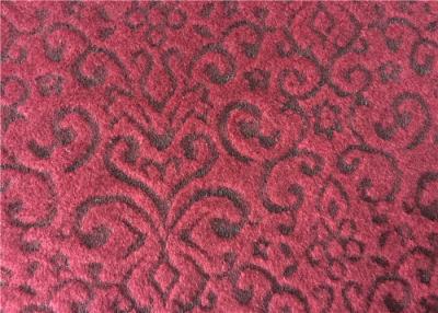 China Classic Tweed Curtain Fabric , Fancy Pattern Wool Tweed Fabric For Upholstery  for sale