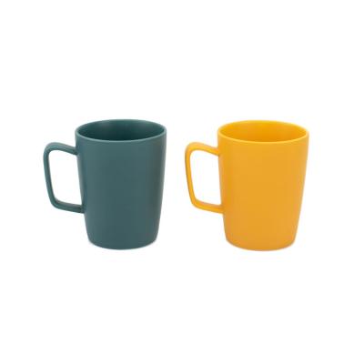 China Sustainable High End Product Household Used 350ml Color Ceramic Matte Coffee Drinking Mug for sale